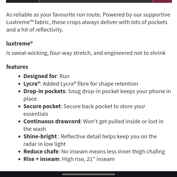 Lululemon Swift Speed High-Rise Crop 21" in Floral Electric Multi 6 EUC (NWOT?) - Picture 3 of 17